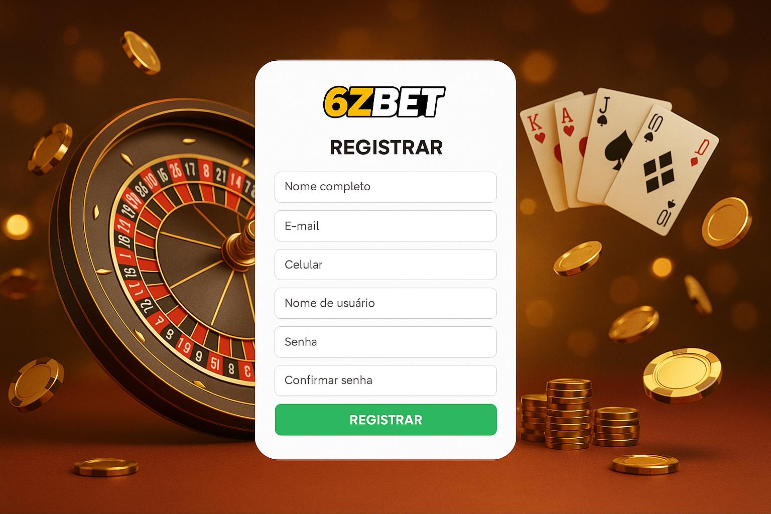 Não Perca tempo, o rRgistro na site 6ZBET